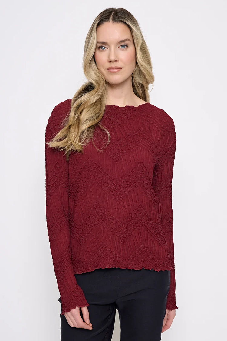 Piccadilly Crinkle Top YM288