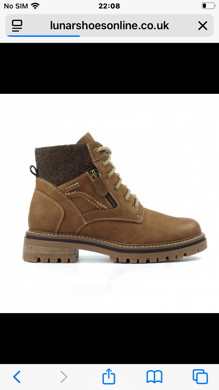 Caramel Tan Waterproof Boot