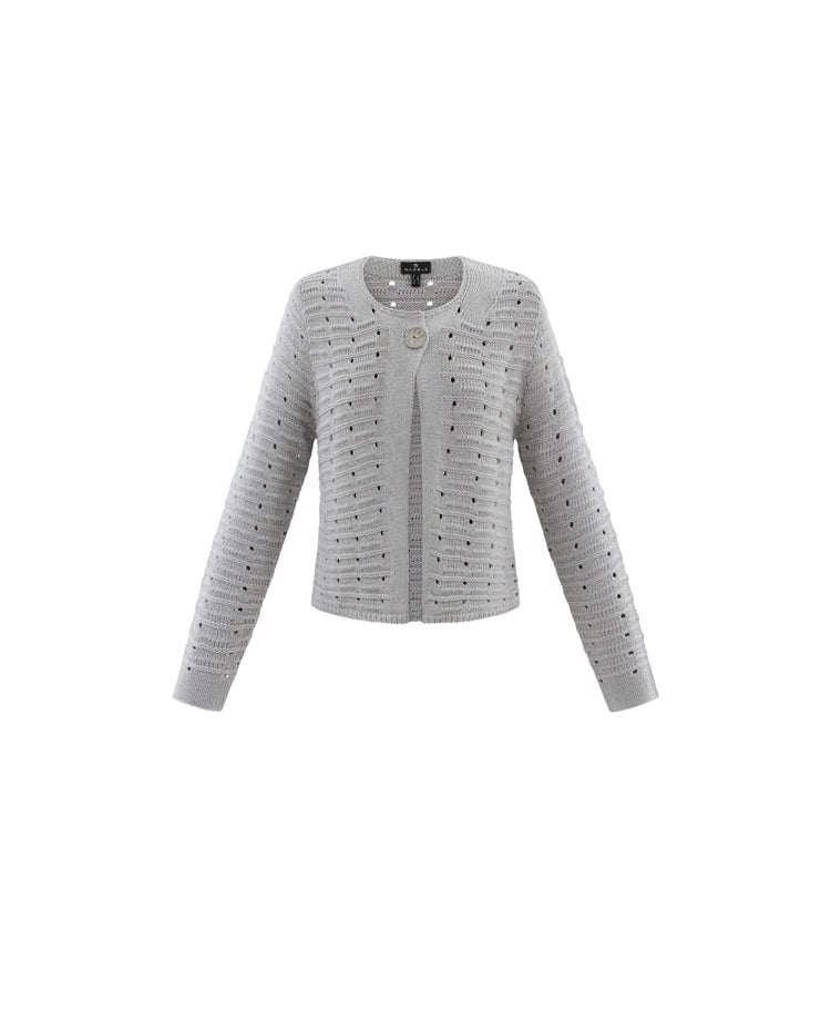 Marble Cardigan 7816 106 Dove Grey