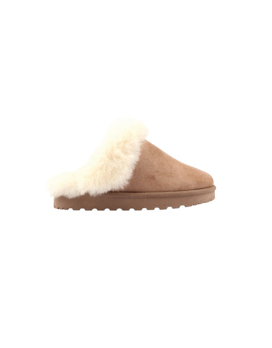 Lunar Nevis Mink Slipper