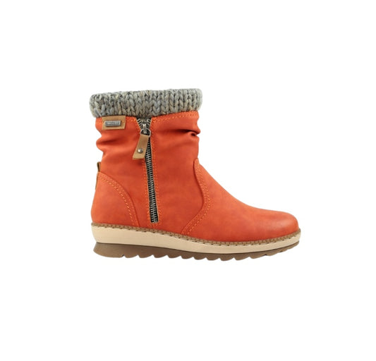 Deborah Orange Waterproof Boot