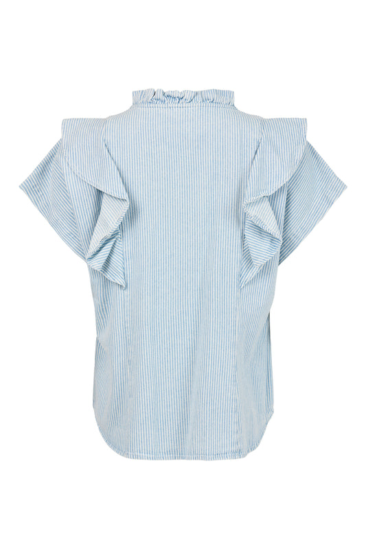 Noen Stripe Shirt Blue