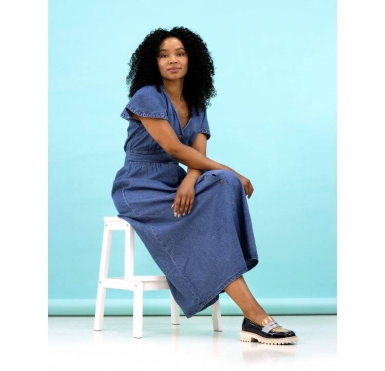 Lunar Esme Navy Shoe