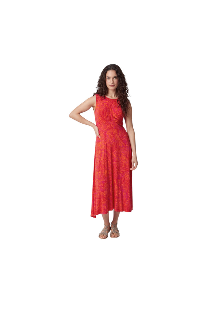 Adini Roxy Dress River Print Pink