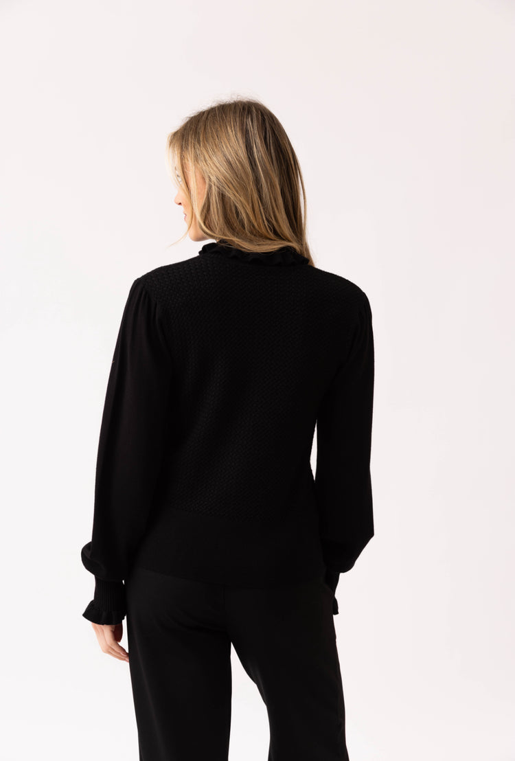 Marble Sweater 8015 101 Black