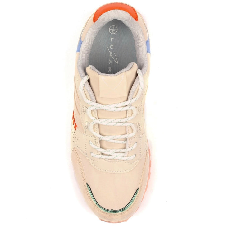 Lunar Mia Beige Trainer