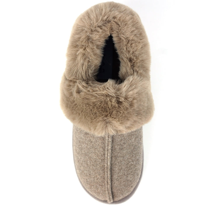 Lunar Ember ll Taupe Slippers KLB050TP