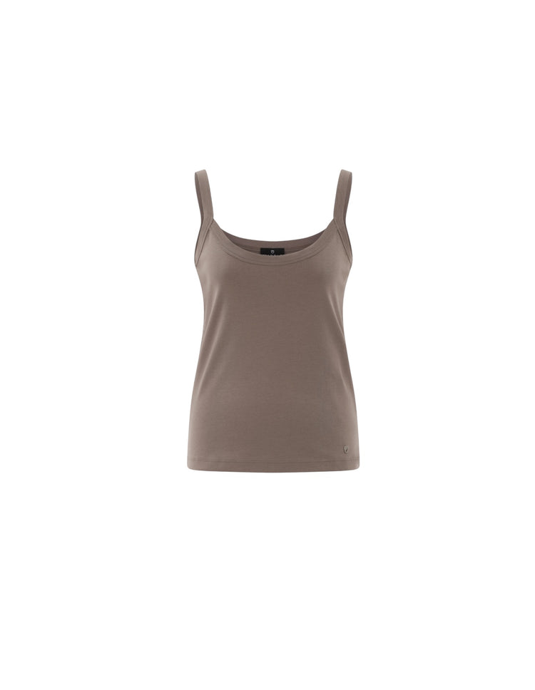 Marble Vest Top Taupe