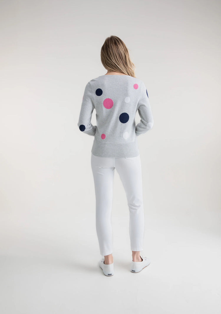 Marble Polka Dot Knit 7872-106