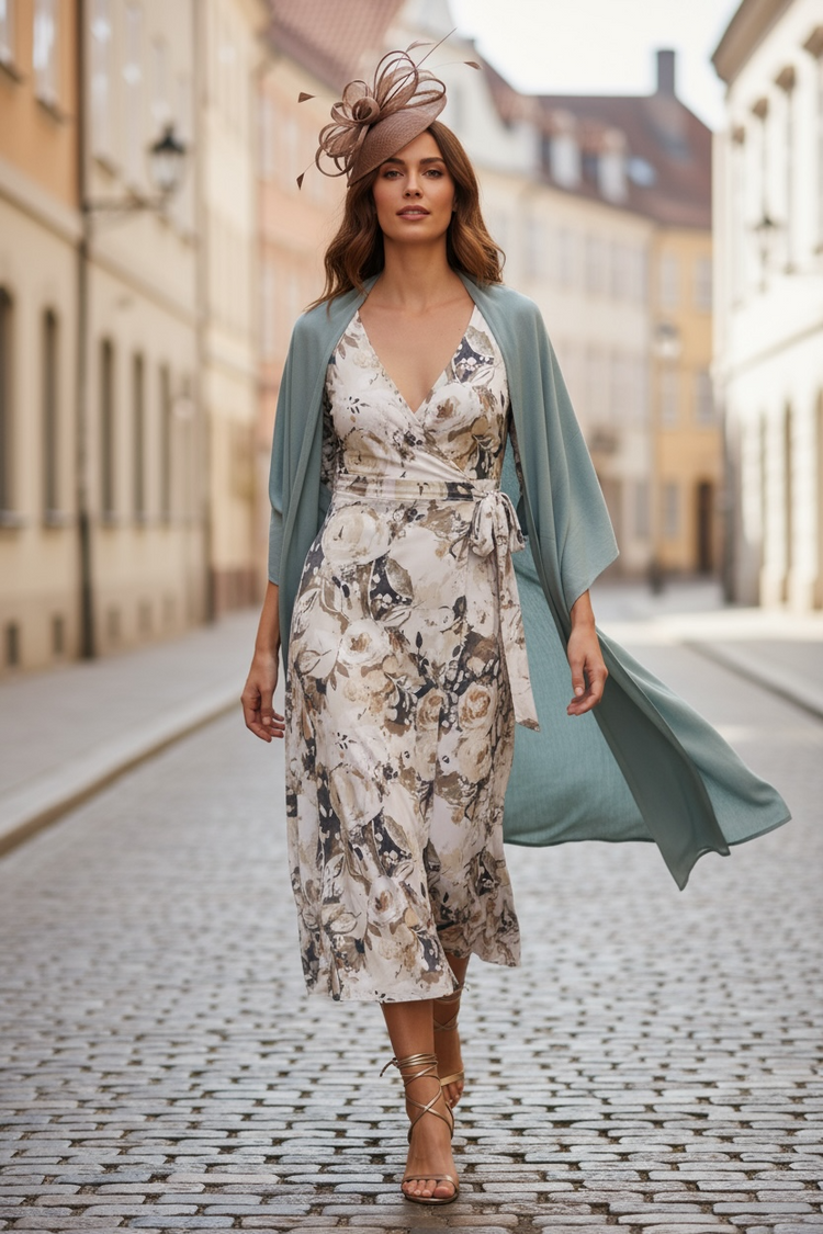 Calypso Maxi Summer Wrap Dress