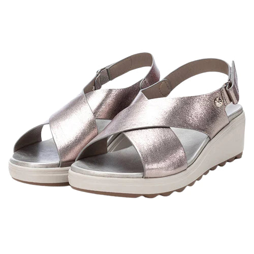 Xti 142700 Wedge Sandals Pewter