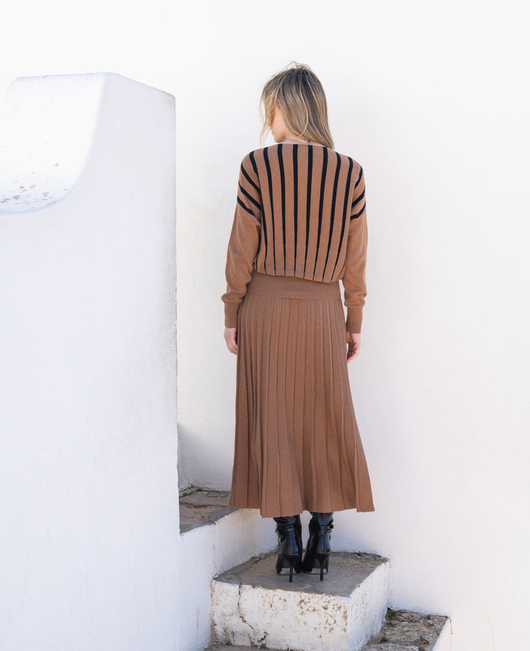 Marble Sweater 8113 208 Camel