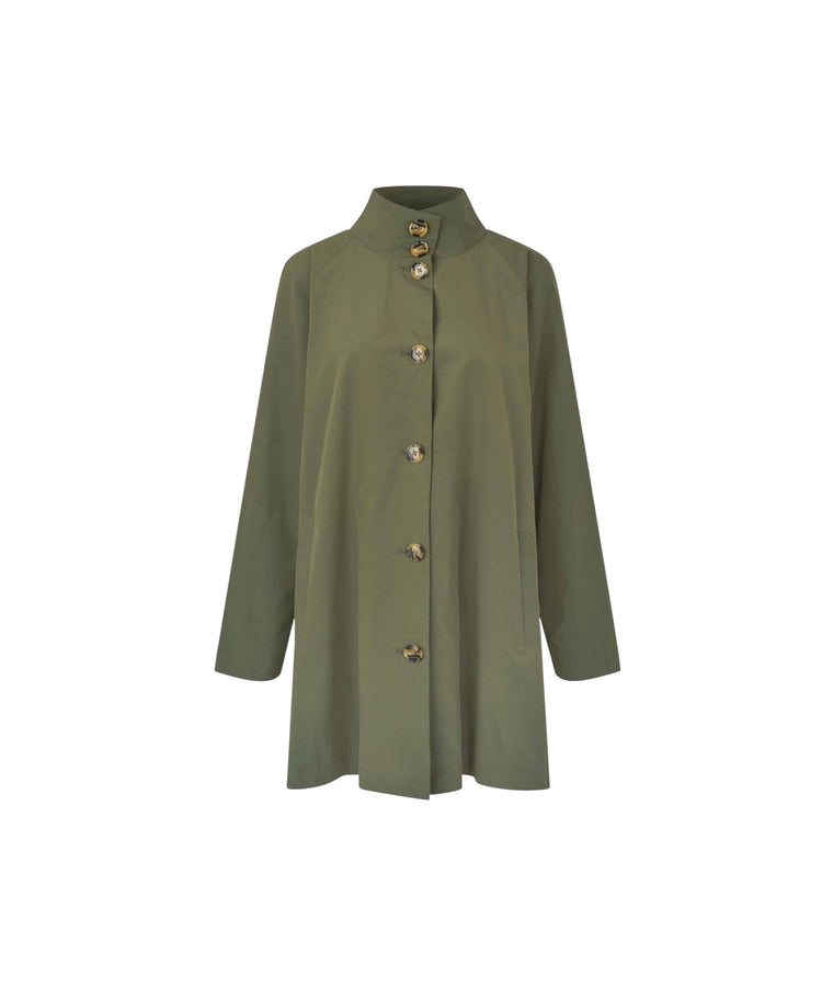 Masai Teresa Coat Lichen Green