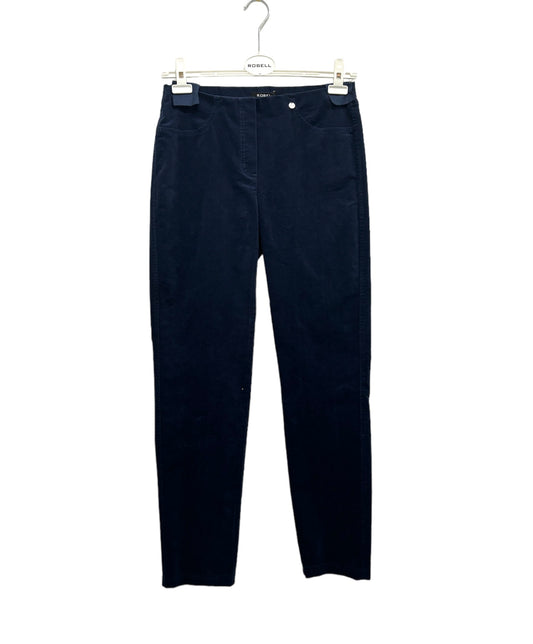 Robell Bella Needlecord Trousers 52457/54363/68 Navy
