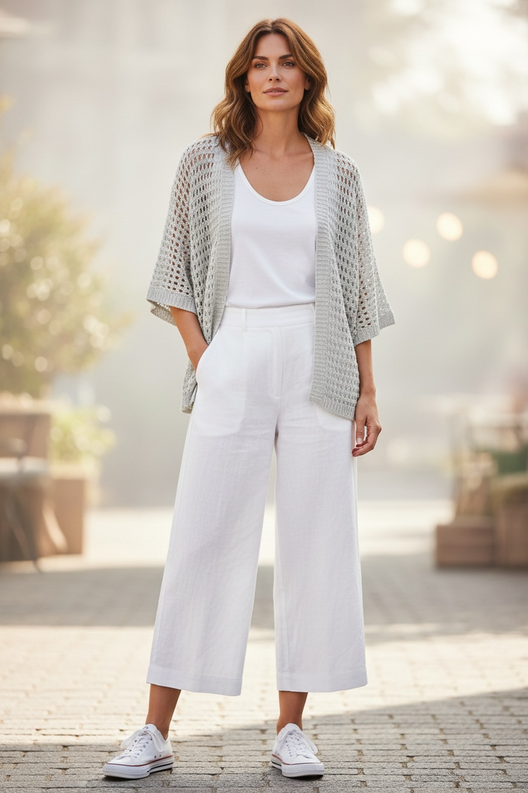 Peruzzi Open Stitch Cardi