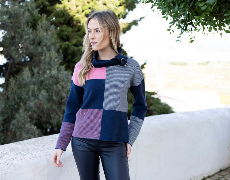 Marble Sweater 7628-230