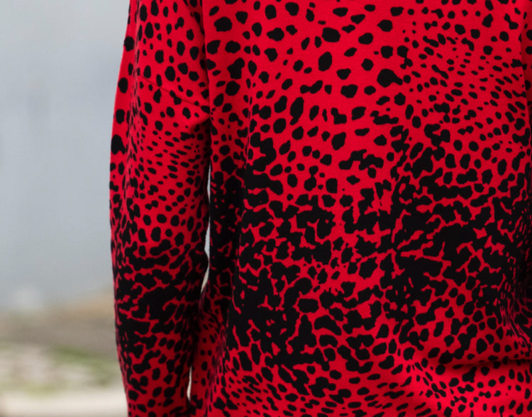 Marble Sweater 7995 109 Red