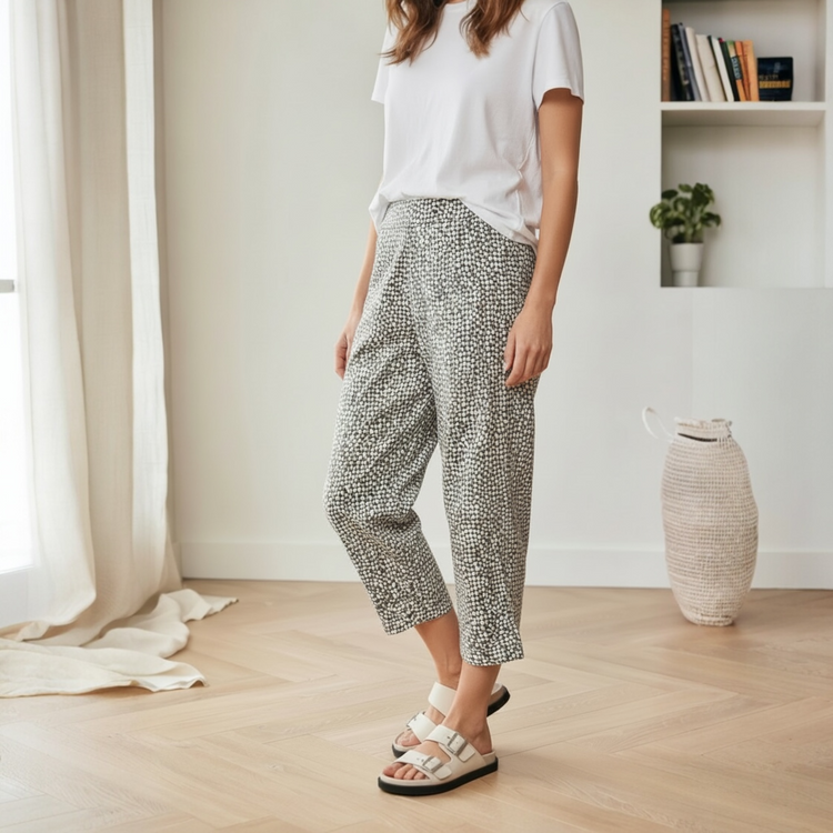 Peruzzi Print Tulip Trousers