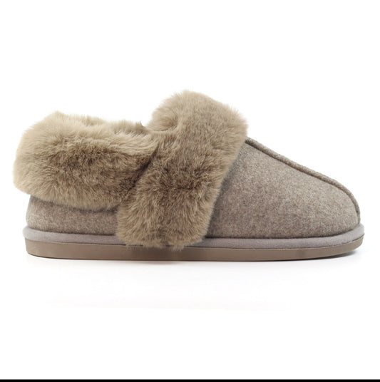 Lunar Ember ll Taupe Slippers KLB050TP