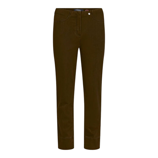 Robell Bella 51628-5448 Brown 39 Ankle Jeans
