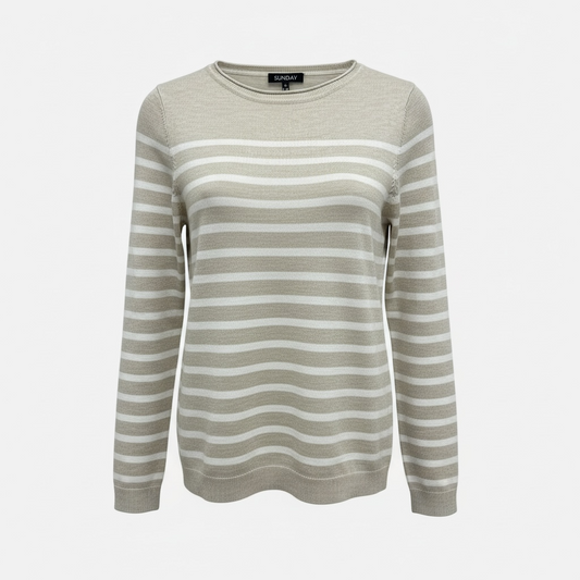 Sunday Striped Pullover