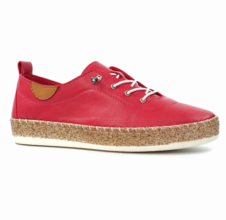 Lunar Evie Plimsole Raspberry