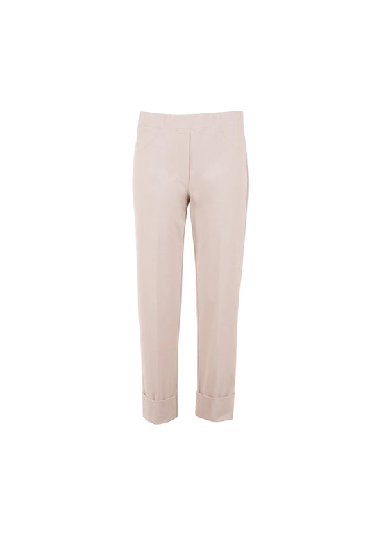 Peruzzi Turn Up Trouser Taupe