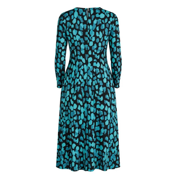 Pomodoro Pebble Midi Dress Aqua