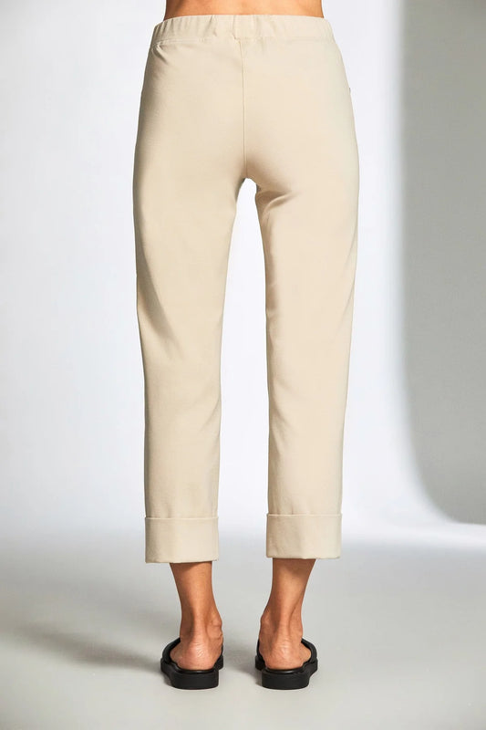 Peruzzi Turn Up Trouser Taupe