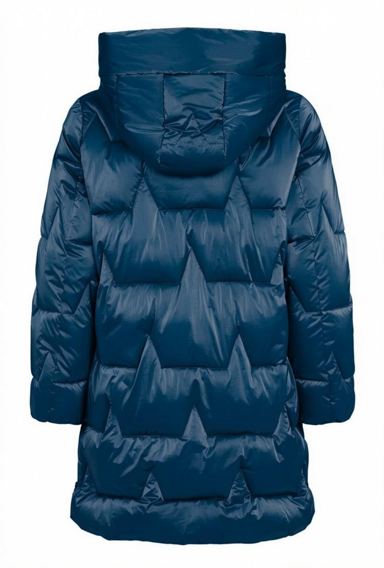 Frandsen Metallic Coat Petrol 510-268