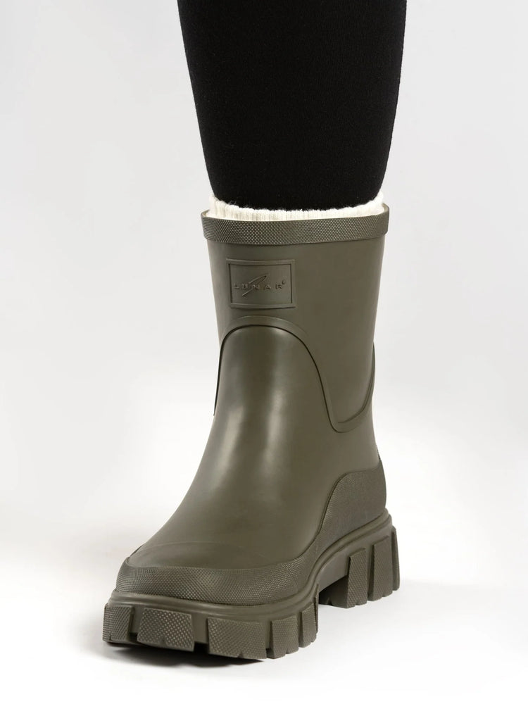 River Ankle Wellington Olive