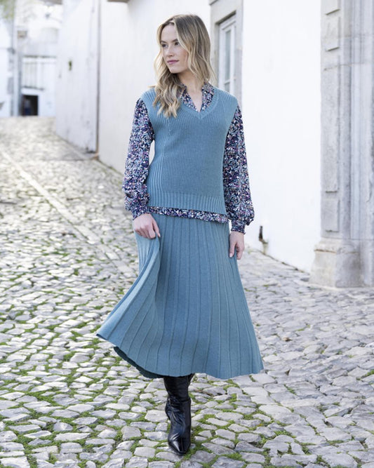 Marble Tank 7645-223 Teal