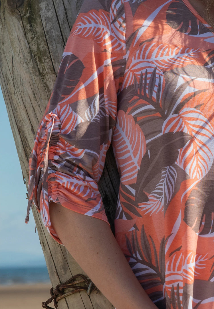 Marble Tunic Top