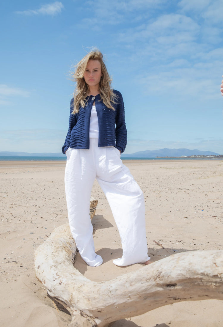 Marble Cardigan 7816 103 Navy