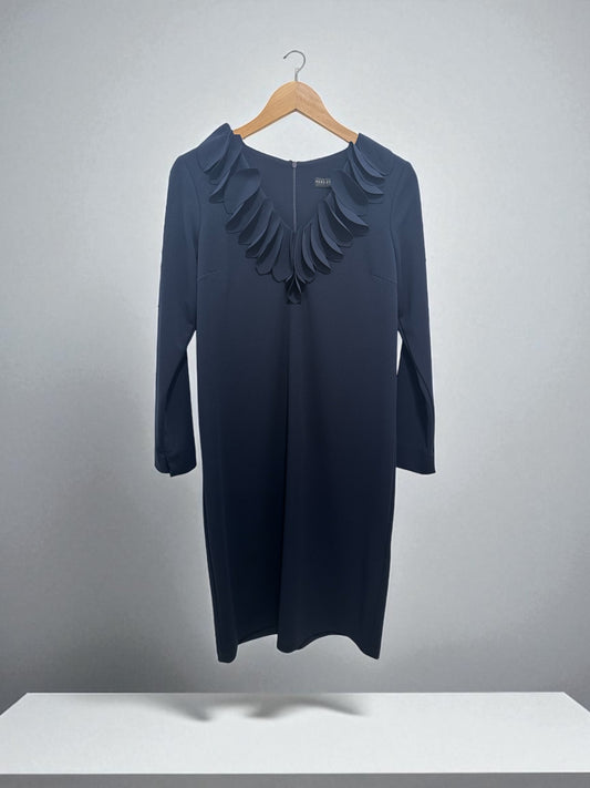 Peruzzi Frill Dress W25129 Navy