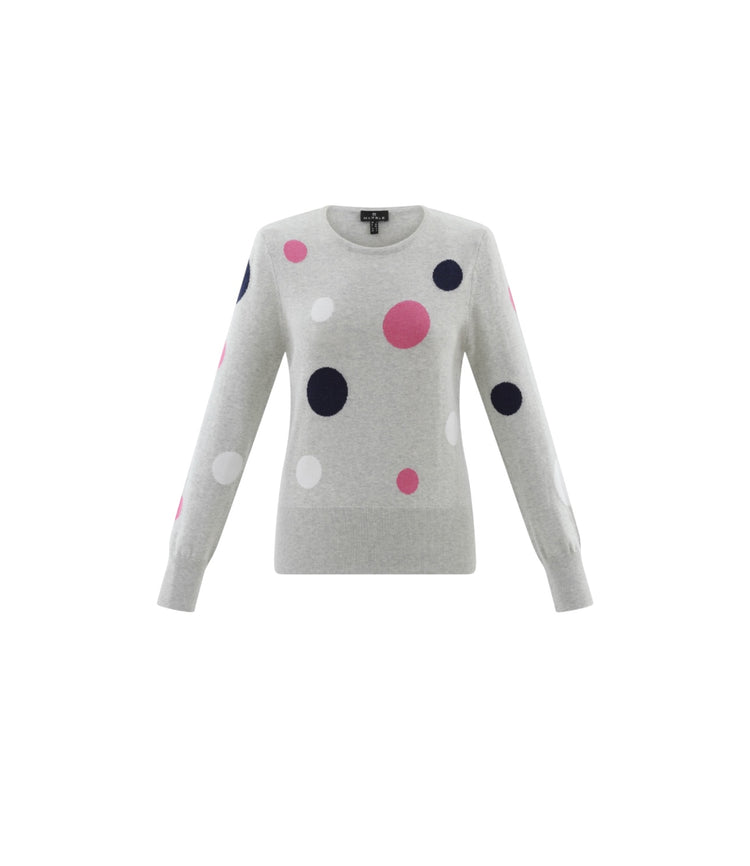 Marble Polka Dot Knit 7872-106