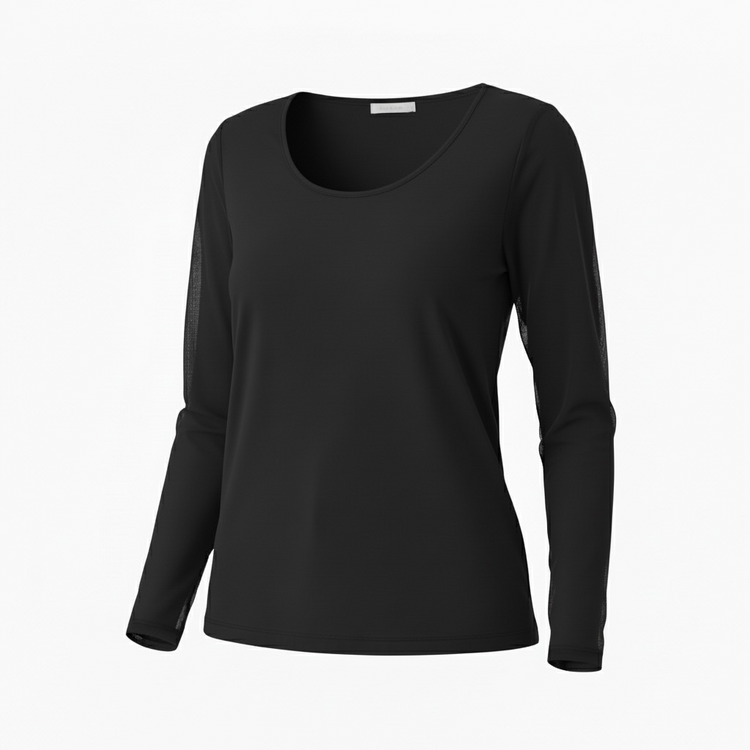 Naya Mesh Sleeve Top NAS26106 (colour options)