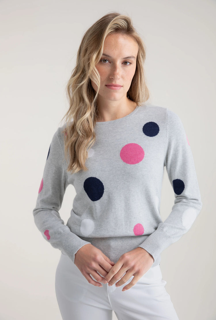 Marble Polka Dot Knit 7872-106