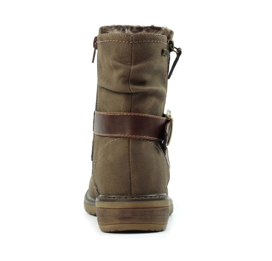 Chime III Taupe Waterproof Boot
