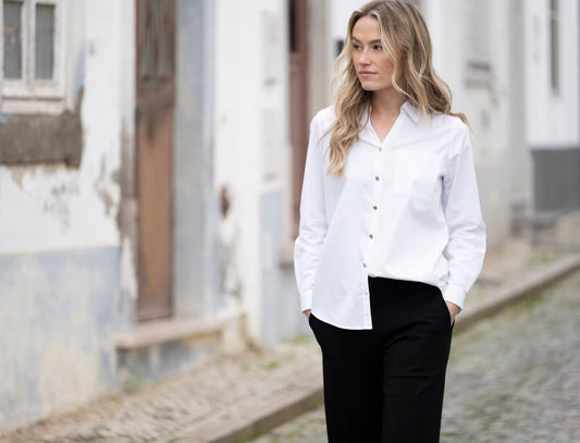 Marble Shirt 8146-102 White