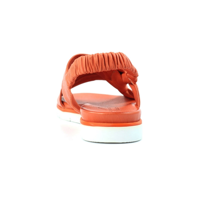 Lunar Sardinia Coral Leather Sandal