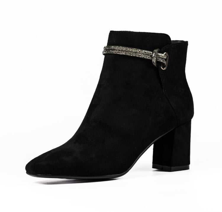 Lunar Pasha Ankle Boot Black