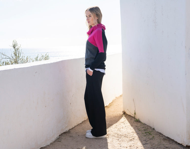 Marble Sweater 8071 126 Cerise