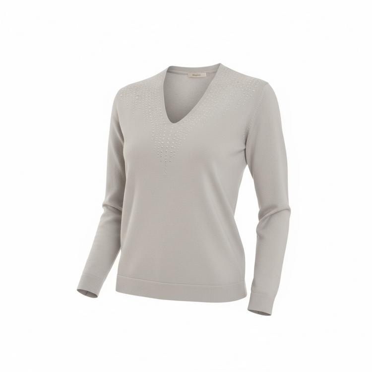 Pomodoro Diamanté Jumper Dove