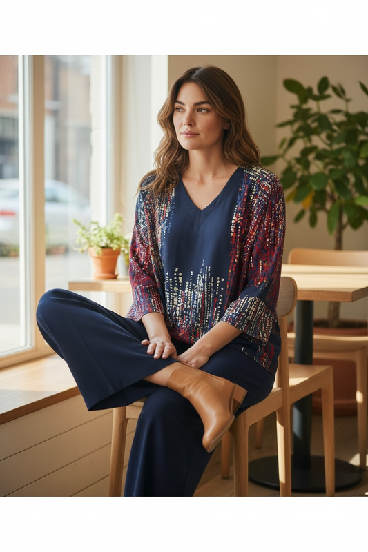 Masai Benika Top Red Dahlia