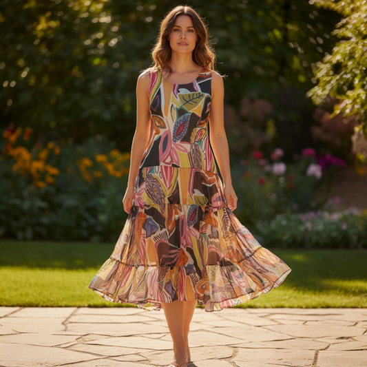 Kozan Leaf Dress SH-1970
