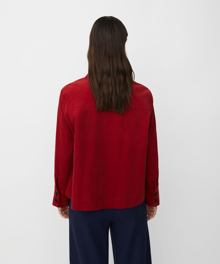 Masai Iowa Shirt Red Dahlia