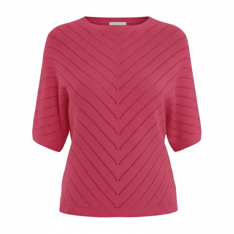 Pomodoro Chevron Lace Jumper Tulip
