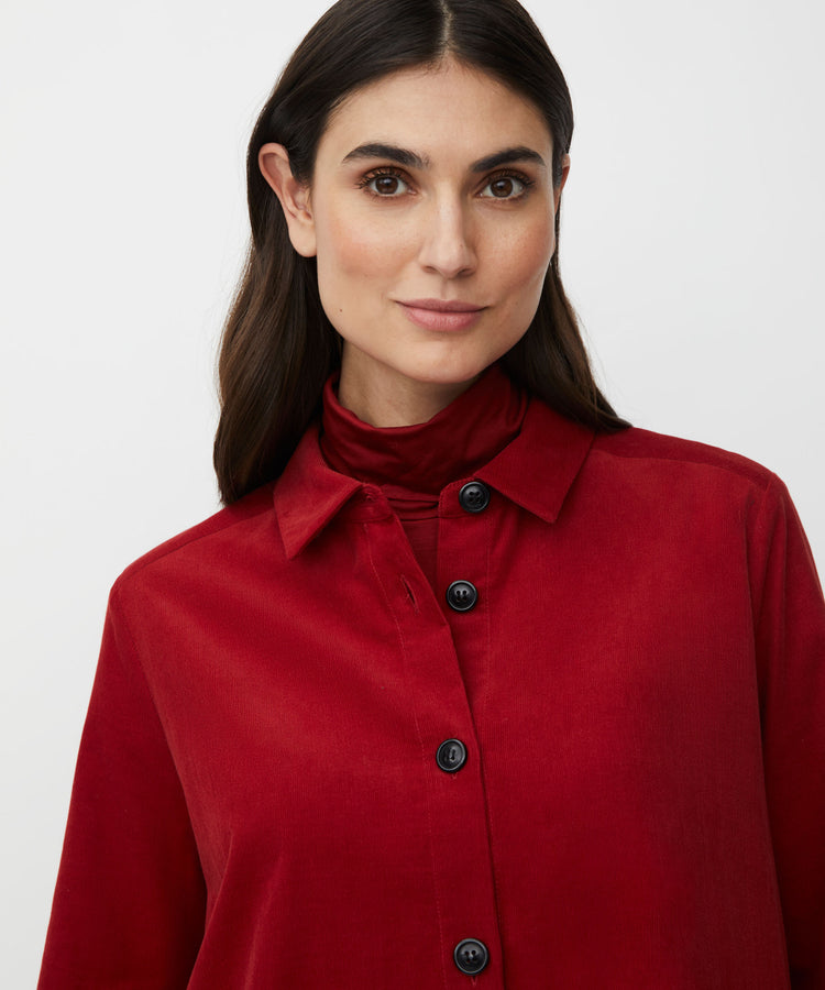 Masai Iowa Shirt Red Dahlia