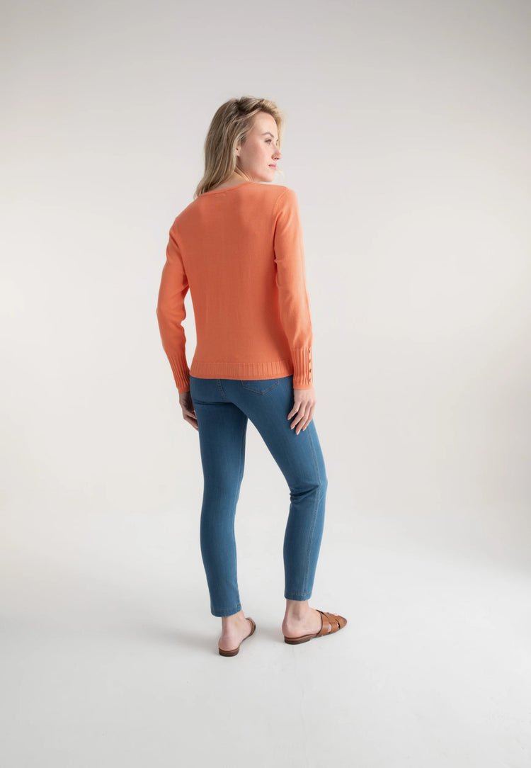 Marble 6500-191 Cardigan Orange